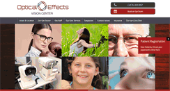 Desktop Screenshot of opticaleffectslv.com